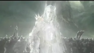 Aragorn vs Sauron unreleased scene (better quality) - edited