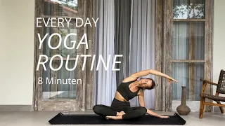 Yoga Routine | Für jeden Morgen | 8 Minuten