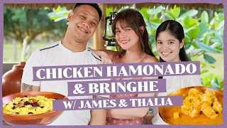 Chicken Hamonado and Arroz Valenciana (Bringhe) with James and Thalia | Bea Alonzo