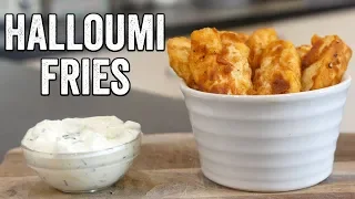 Halloumi fries