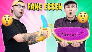 WIR PROBIEREN FAKE ESSEN!