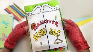 Blind bag 😭OH NO! Hamster ate my clothes!!! | blindbag asmr opening