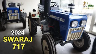 New 2024 Swaraj 717 Mini Tractor | Service Cost | Full Detailed Review 🚜 #merikheti