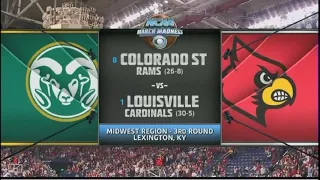 Colorado State vs. Louisville, 2013 NCAA Tournament 2nd Round