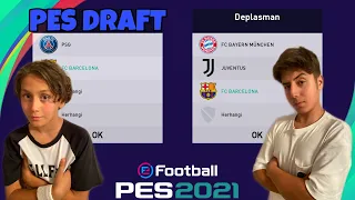 ABİMLE PES 2021 KAPIŞMASI !! (PESDRAFT)