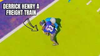 MADDEN 24 FRANCHISE RAVENS VS LIONS MONSTER DERRICK HENRY SCORE 3 TD’S| CLUTCH LAST PLAY OF THE GAME