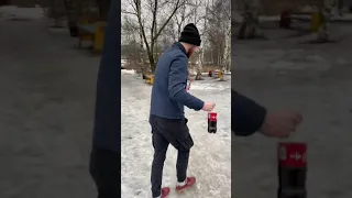 Coca-Cola and Mentos Fresh Cola | Кока-Кола и Ментос Кола