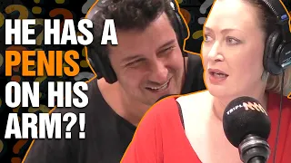 He Has A Penis On His Arm?! | The Rush Hour With Embers And Michelle | Triple M