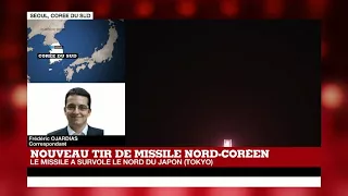 Corée du Nord : un nouveau missile survole le Japon