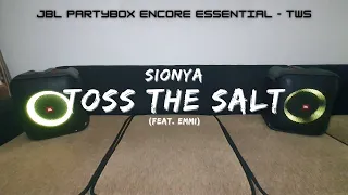 [JBL Partybox Encore Essential - TWS] Sionya - Toss The Salt (feat. Emmi)