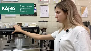 Чистка рожковой кофемашины с химией