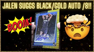 SICK SUGGS AUTO!! 2021/22 Panini Donruss Basketball Choice & Hobby 6 Box Mixer #15