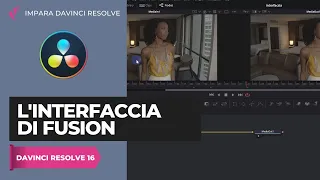 L'interfaccia di Fusion | Davinci Resolve ITA