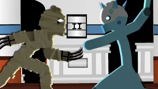 Kamosi Vs FrostPiggy | Piggy Sticknodes animation