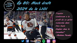 Le Temps D'Arrêt- Épisode 80: Mock draft 2024 de la LNH