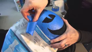 Painting a Fencing Mask