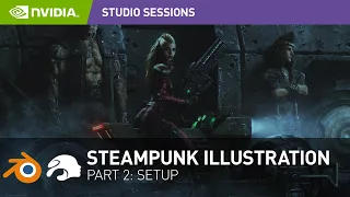 Create a Stunning Steampunk Illustration w/ Andrew Domachowski | Part 2: Setup
