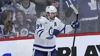 Matthews 1st to 40 goals! Nabs 600th career point