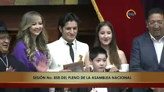 Entrega de Condecoración y Reconocimiento al señor Roberth Ordóñez Jadán - Sesión 858