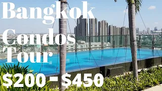 $200 to $450 Bangkok Condo Tours Sukhumvit Udom Suk Top Value!