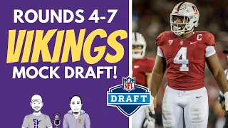 Vikings NFL Mock Draft Rounds 4-7