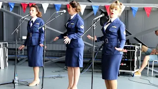 The Barnettes at the RAF Museum Hendon Armed Forces Day 2019