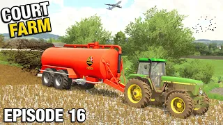 GOT SOME COW SLURRY TO SPREAD ON THE LAND Court Farm Country Park FS22 Ep 16