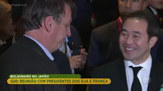 Jair Bolsonaro se encontra com Donald Trump