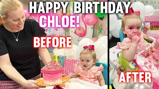 Chloe's First Birthday!! 🥳