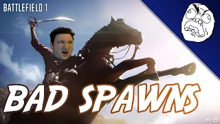 Battlefield 1 Rage Compilation: Angry At Bad Spawns