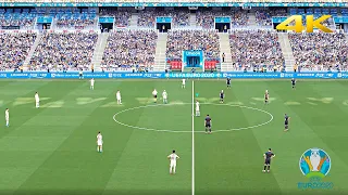 PES 2021 • England Vs Croatia  • Euro 2021 Game Of The Day • Next Gen Realism Mod • Broadcast