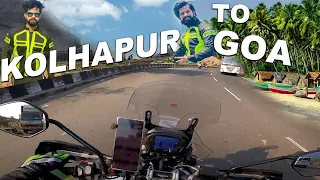 KOLHAPUR TO GOA | BEAUTIFUL SUNSET | BIKE RIDE | ROAD TRIP EP#2