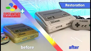 super Nintendo restoration retro bright snes fix