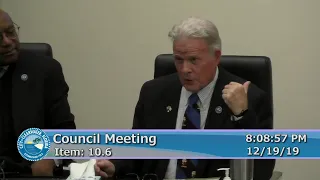 12/19 Clearwater Council Meeting.