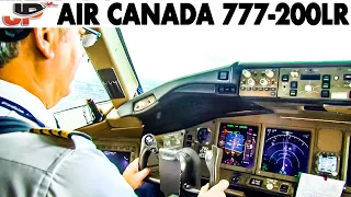 Piloting the AIR CANADA 777-200LR out of Toronto