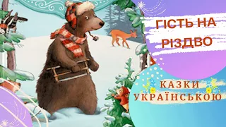 🐻❄️☃️❄️🌫 Гість на Різдво 🐻❄️☃️❄️🌫 (А. Амргейн, Е.Волк) Казки українською  💛💙 Аудіоказка ✨🌈