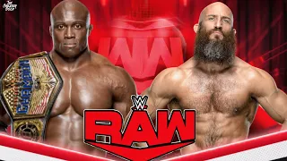 Bobby Lashley vs Ciampa - US Championship Full Match | WWE Raw Highlights Today #wweraw #wwe