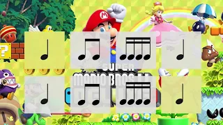 Super Mario Bros "Underground Theme" PLAY ALONG for Computer