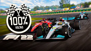 F1 2022 - SIMULEI O GP DA INGLATERRA COM O GEORGE RUSSELL!