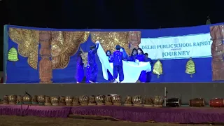 5 Element dance done by the students of Delhi Public School |6 to 8 | Earth ,Air, Sky, Water, anFire
