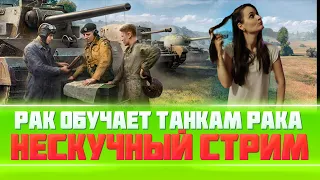 Тот случай , когда сам не умеешь и учишь другого🦞⚡|  World of Tanks - девушка стримит💄|