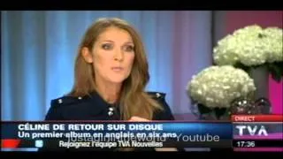 Céline Dion TVA Nouvelles 05-11-2013 entrevue et reportage