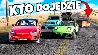 ❄️ NAJDŁUŻSZY WYŚCIG, KTO DOJEDZIE DO KOŃCA!? | BeamNG Drive |