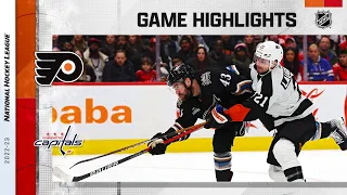 Flyers @ Capitals 1/14 | NHL Highlights 2023