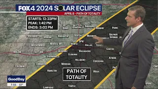 What will the weather be like for the solar eclipse?