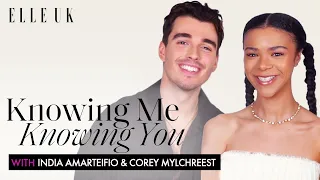 Queen Charlotte’s Corey Mylchreest And India Amarteifio Play 'Knowing Me Knowing You' | ELLE UK