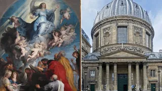 Msza Święta Polski Kościół WNMP w Paryżu - Église Polonaise ND de l'Assomption á Paris (Roraty)