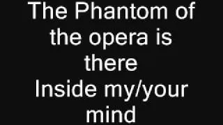 The Phantom of the opera (Lyrics)