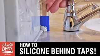 How to Silicone Behind Taps