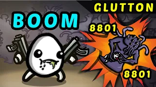 8000 DAMAGE CRITS -  Brotato Glutton Danger 5 Guide